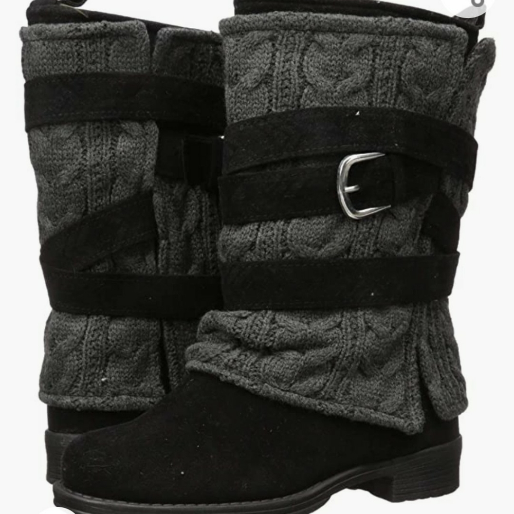 Muk Luks Nikita wrapped boots size 7